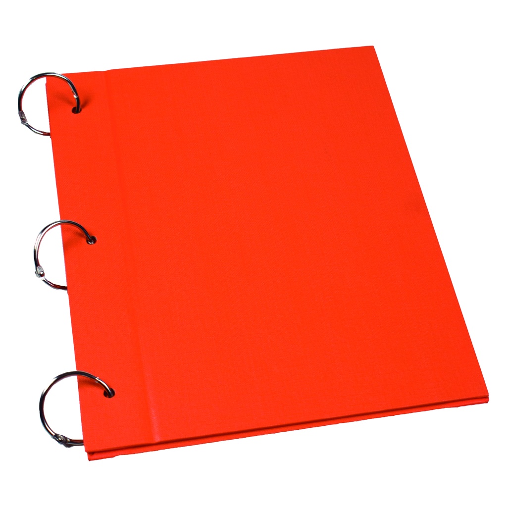 CARPETA LAMA Nº3 2 TAPAS PVC NARANJA