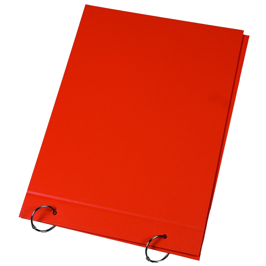 CARPETA LAMA Nº5 2 TAPAS PVC NARANJA