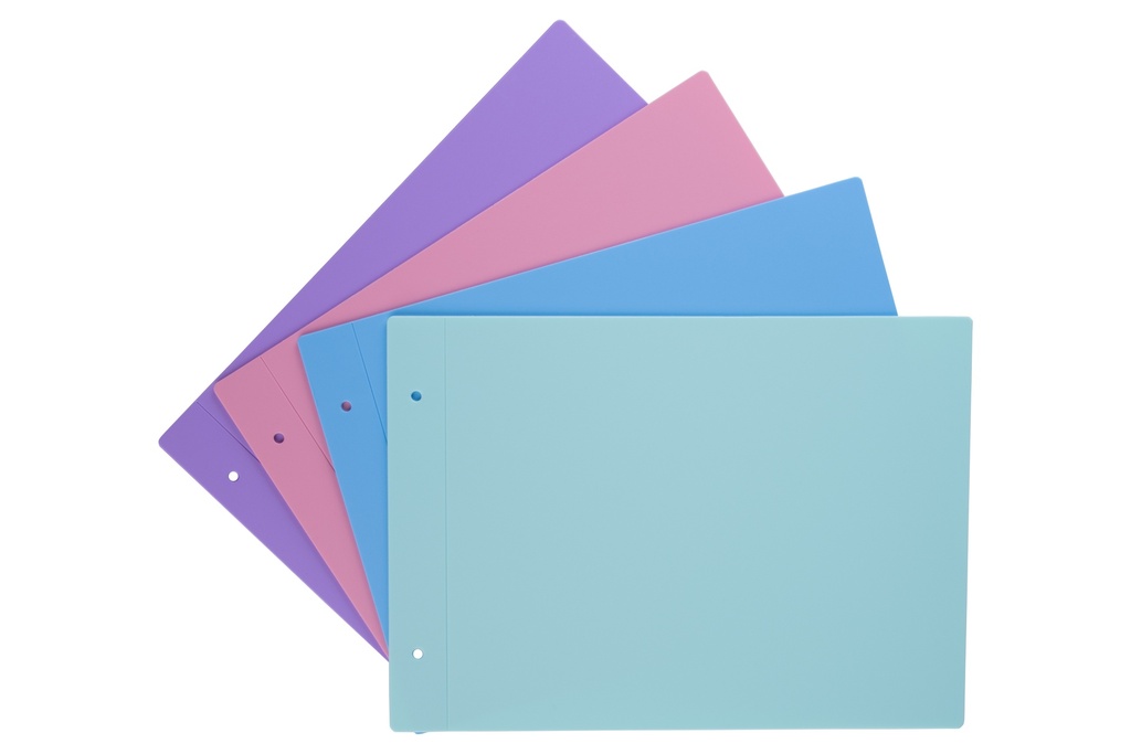 CARPETA LAMA Nº5 2 TAPAS PP PASTEL SURTIDOS