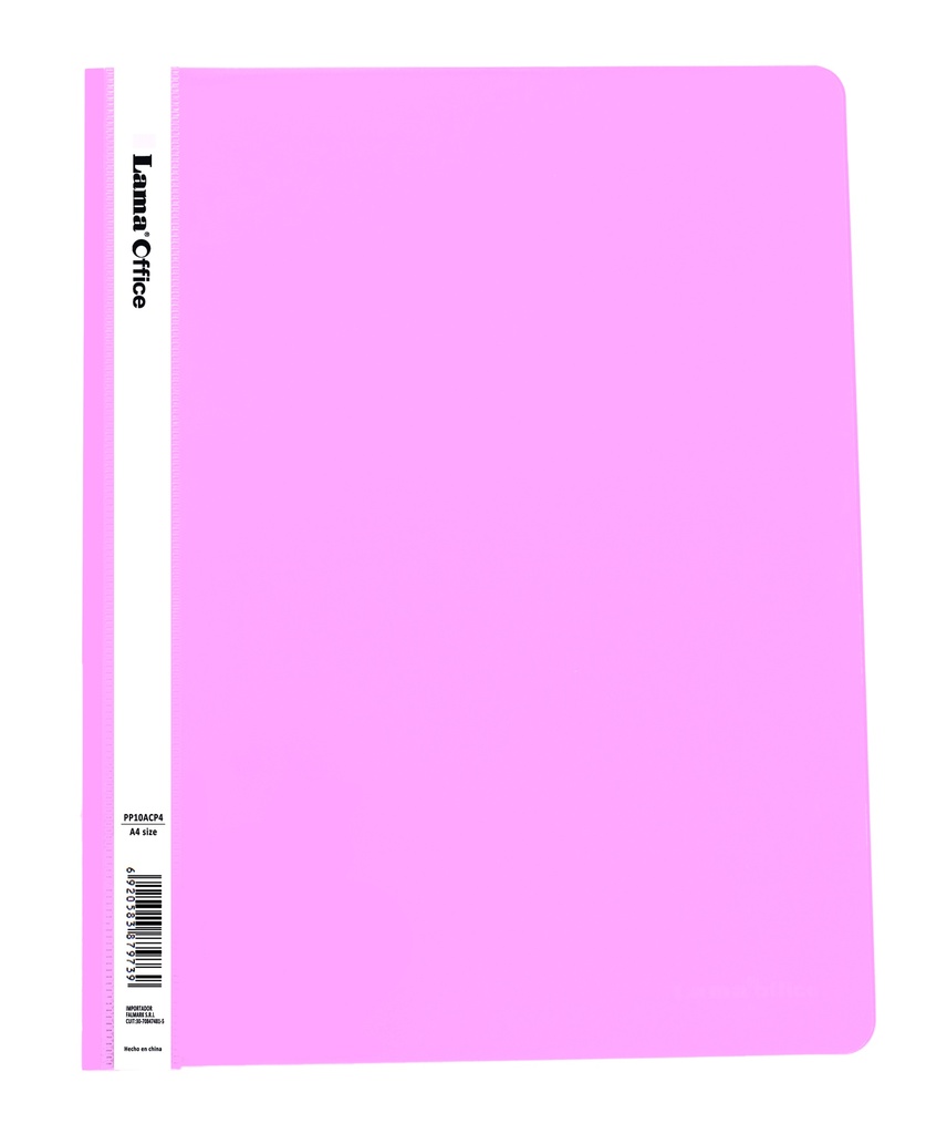 CARPETA LAMA A4 BASE OPACA X12 PASTEL