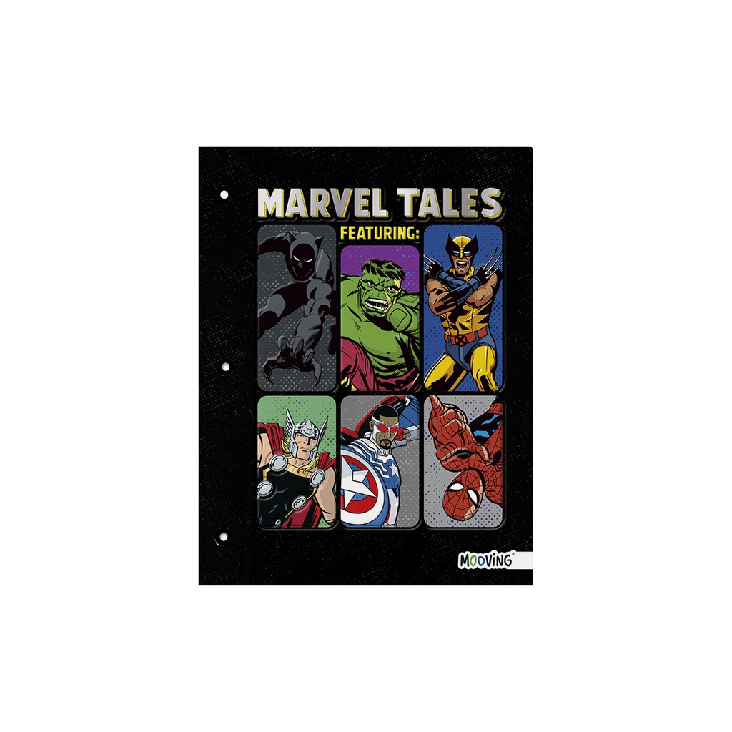 CARPETA 2 TAPAS Nº3 MOOVING MARVEL