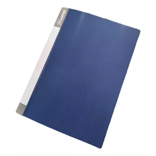 CARPETA LUMA A4 X20 FOLIOS AZUL
