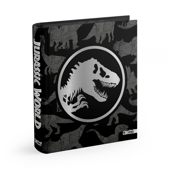 CARPETA MOOVING A4 2X40 JURASSIC WORLD