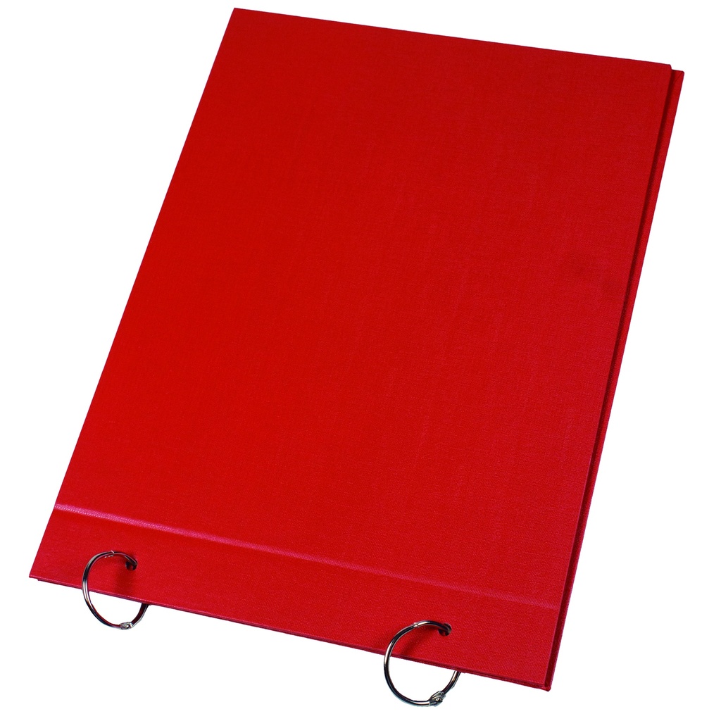 CARPETA LAMA Nº5 2 TAPAS PVC ROJO
