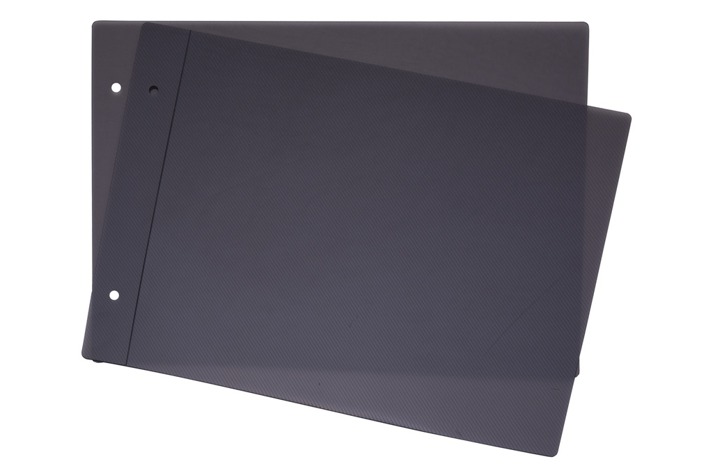 CARPETA LAMA Nº5 2 TAPAS PP NEGRA