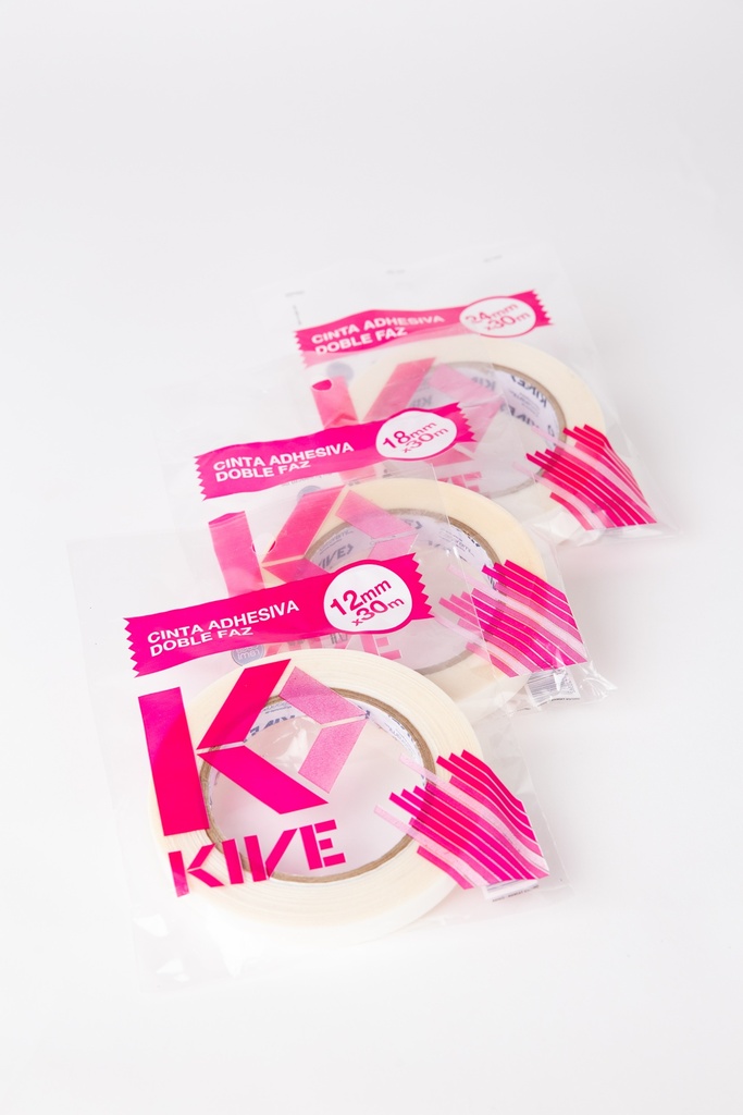 CINTA KIVE DOBLE FAZ 36MMX30MTS