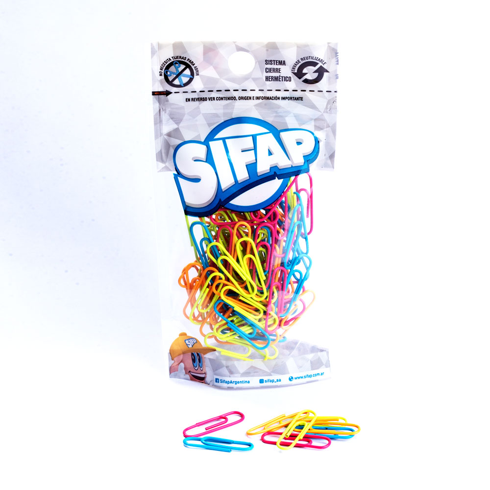CLIPS SIFAP FORRADOS Nº6 X 50 BLISTER
