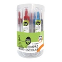 COMPAS PIZZINI ESCOLAR 115MM X12