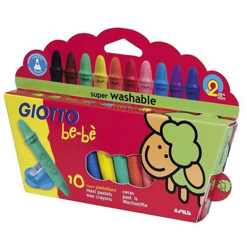 CRAYONES GIOTTO BEBE X10