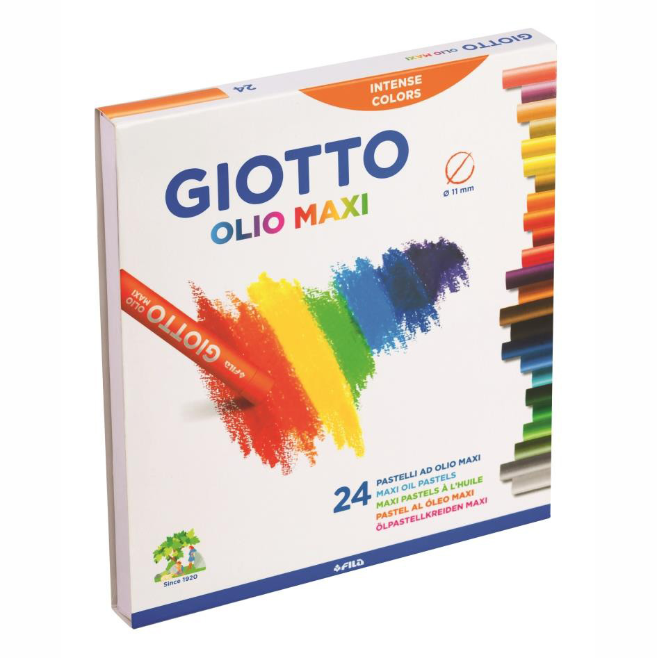 CRAYONES GIOTTO AL OLEO 24 COLORES