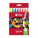 CRAYONES FILGO X8 FLUO