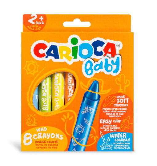 CRAYONES CARIOCA BABY X8