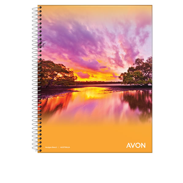 CUADERNO AVON CON ESPIRAL 22X29 84H RAYADO * ($1755 FINAL LLEVANDO BULTO)