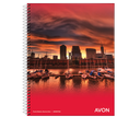 CUADERNO AVON CON ESPIRAL 22X29 84H CUADRICULADO* ($1755 FINAL LLEVANDO BULTO)