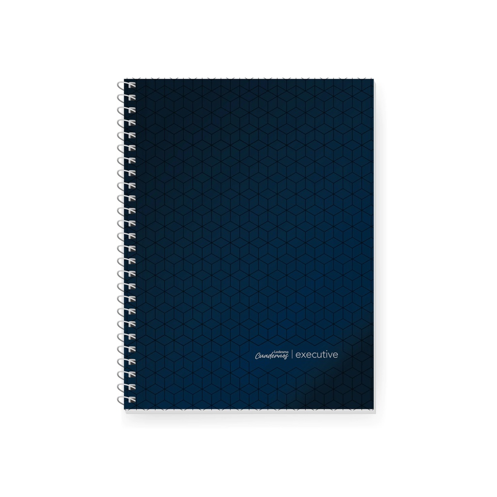 CUADERNO LEDESMA EXECUTIVE 22X29 84H AZUL CUADRICULADO