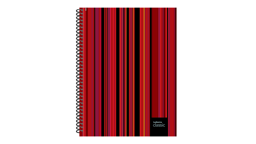 CUADERNO LEDESMA CLASSIC 22X29 84 HOJAS RAYADO