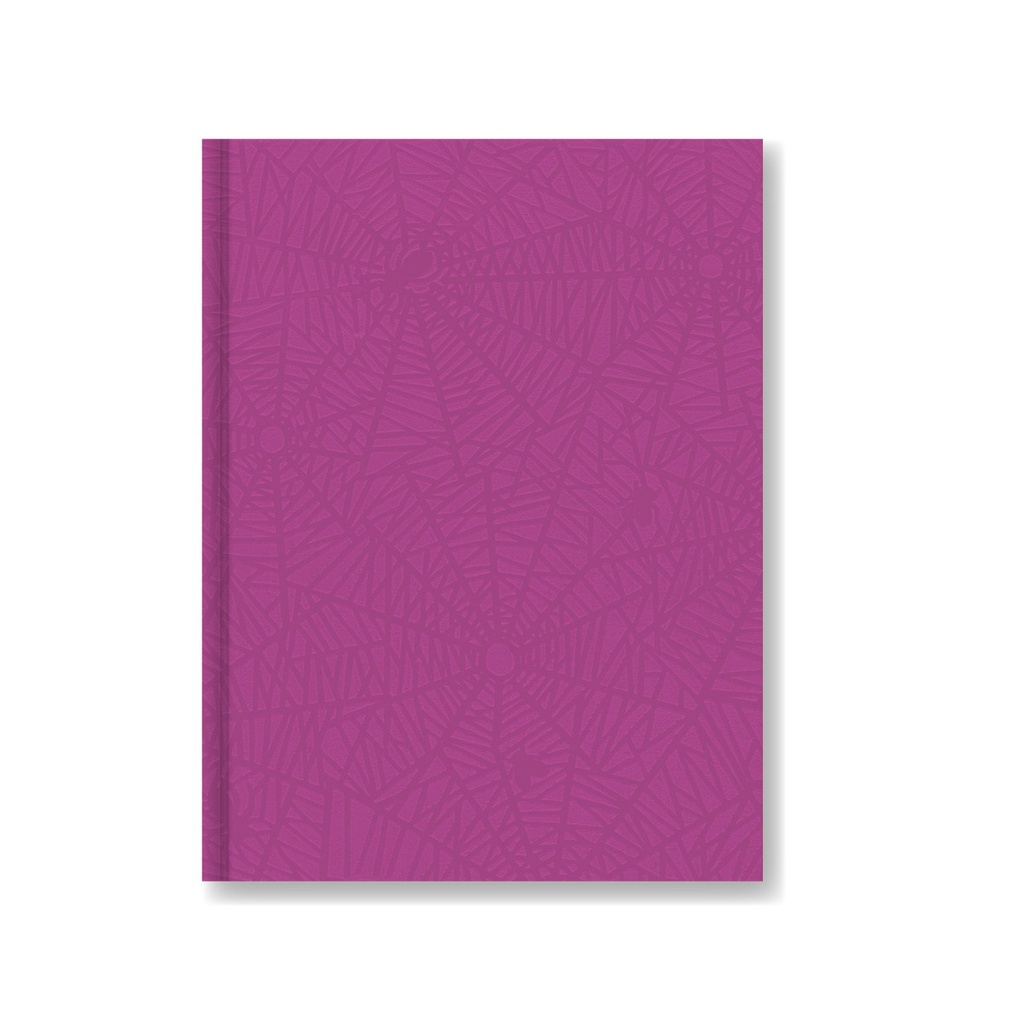 CUADERNO LAPRIDA AB3 T/D ARAÑA 50H LILA RAYADO