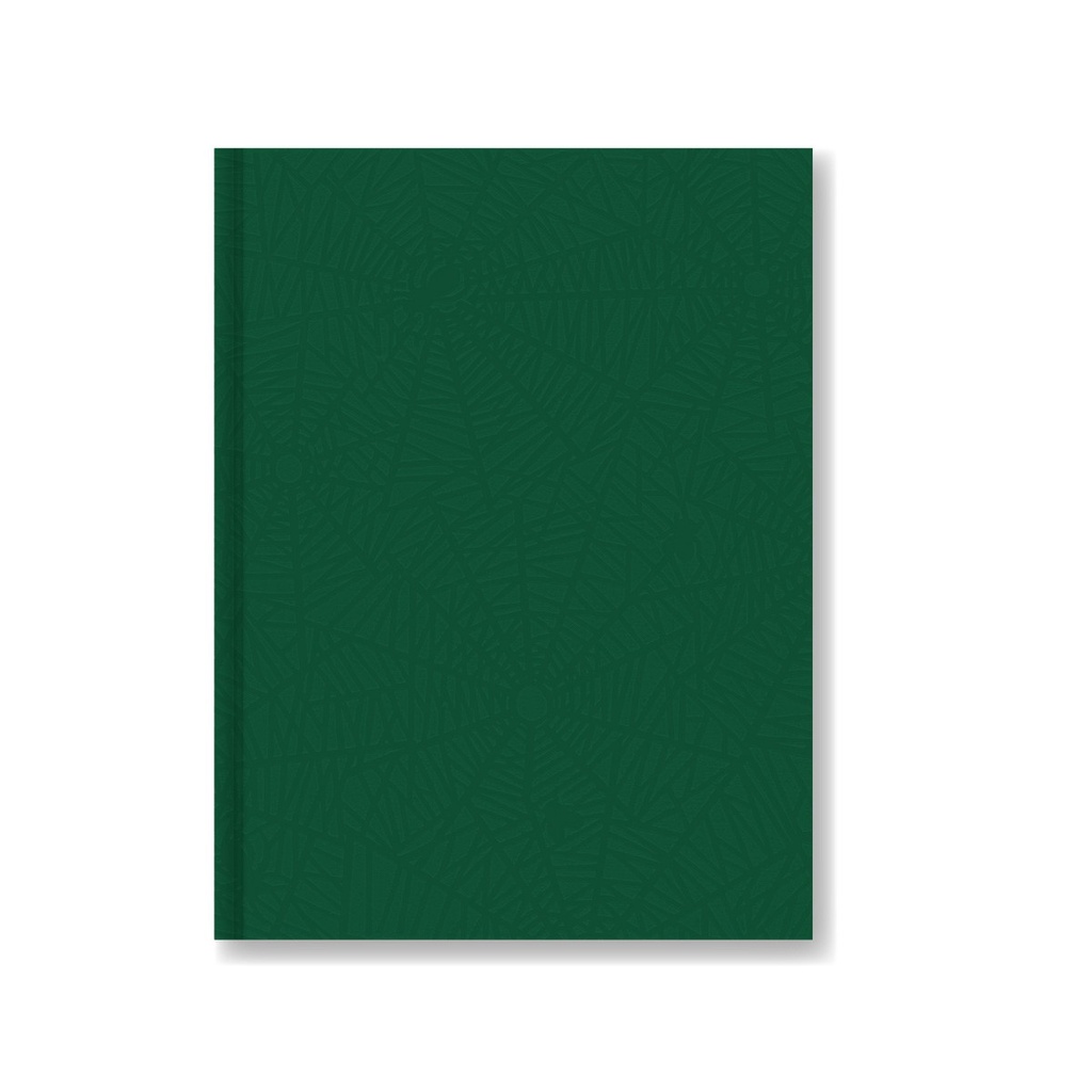 CUADERNO LAPRIDA AB3 T/D ARAÑA 98H VERDE CUADRICULADO