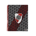 CUADERNO MOOVING A4 UNIVERSITARIO 80H RIVER PLATE RAYA