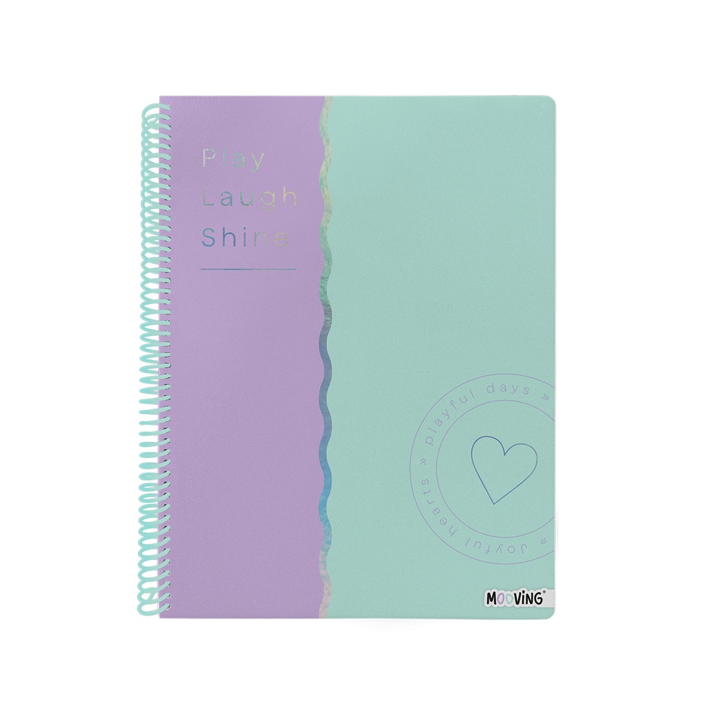 CUADERNO MOOVING A4 UNIVERSITARIO 80 HOJAS PASTEL BLOCK