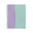 CUADERNO MOOVING A4 UNIVERSITARIO 80 HOJAS PASTEL BLOCK