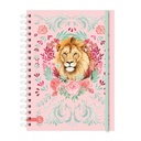 CUADERNO RY A5 ANILLADO 15x21cm 80 HOJAS RAYADAS LINEA ECO CHIC 1016