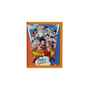 CUADERNO MOOVING TAPA FLEXIBLE 16X21 48H DRAGON BALL