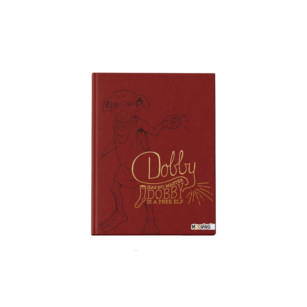 CUADERNO MOOVING 16X21 TAPA DURA COSIDO 48 HOJAS HARRY POTTER