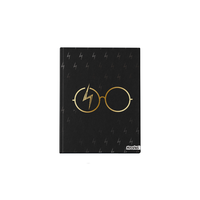 CUADERNO MOOVING TAPA DURA 16X21 48H HARRY POTTER