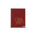 CUADERNO MOOVING 16X21 TAPA DURA COSIDO 48 HOJAS HARRY POTTER