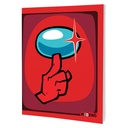 CUADERNO MOOVING TAPA FLEXIBLE 16X21 48H AMONG US