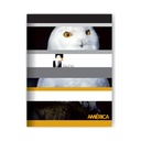 CUADERNO AMERICA TAPA FLEXIBLE 16X21 24H LISO