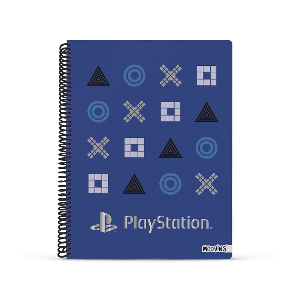 CUADERNO MOOVING A4 UNIVERSITARIO 80 HOJAS PLAYSTATION