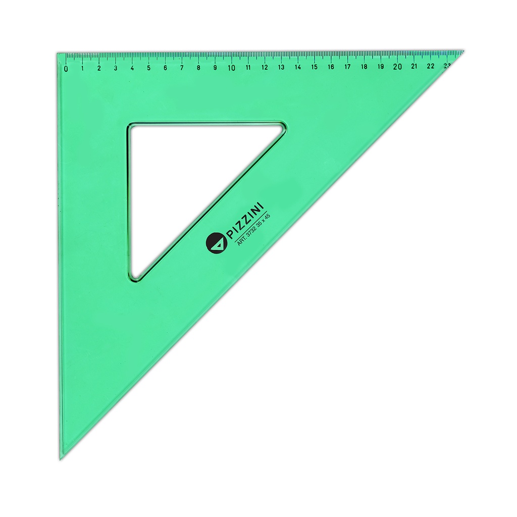 ESCUADRA PIZZINI ESTUDIO 35CM X45º
