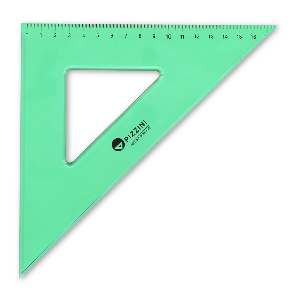 ESCUADRA PIZZINI ESTUDIO 25CM X45º