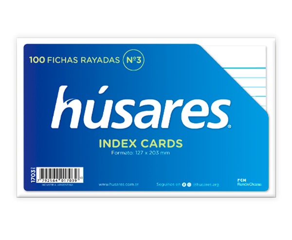 FICHAS HUSARES RAYADAS Nº3 X100 1703