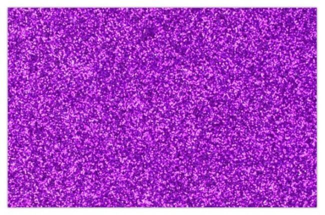 GOMA EVA GLITTER X10 VIOLETA/PURPURA