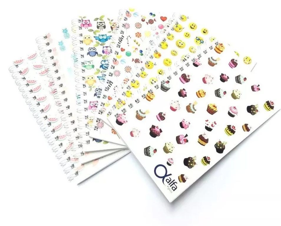 LIBRETA ALFA Nº 4030 CON ESPIRAL 80H