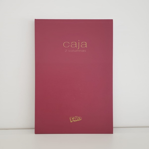 LIBRO RAB CAJA TAPA DURA 2MANOS 2COLUMNAS 100 FOLIOS