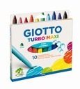 MARCADOR GIOTTO TURBO MAXI X 10 SURTIDOS