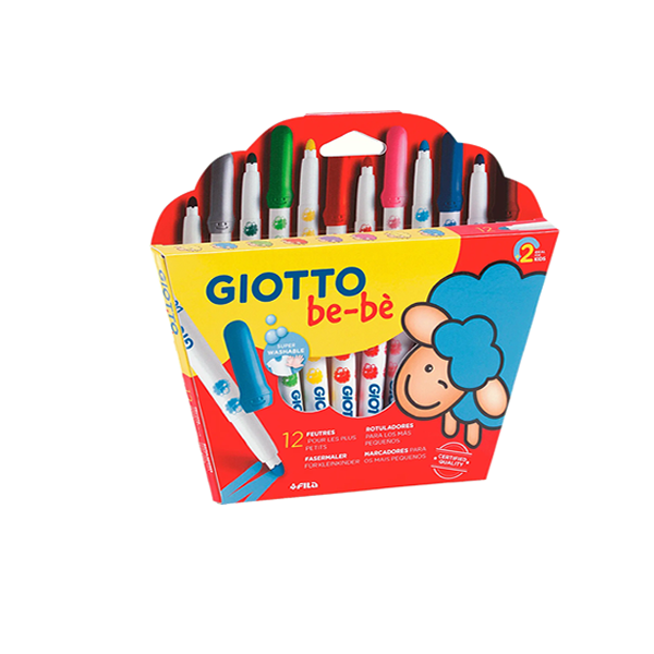 MARCADOR GIOTTO BEBE X12