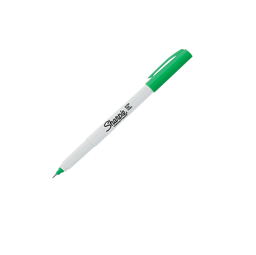 MARCADOR SHARPIE ULTRAFINO X1 VERDE LIQUIDACION!!!
