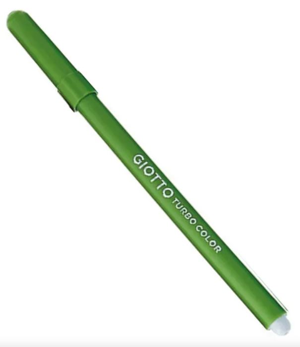 MARCADOR GIOTTO TURBO COLOR VERDE X 5 LIQUIDACION!!!