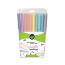 MARCADOR PIZZINI MIO ESCOLAR X 10 PASTEL