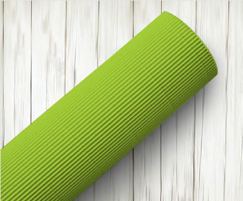 MICROCORRUGADO 50X70CM LISO VERDE MANZANA