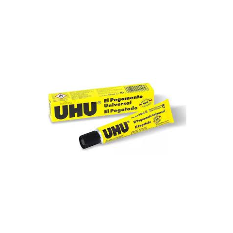 PEGAMENTO UHU UNIVERSAL SIN SOLVENTES POMO 20ML