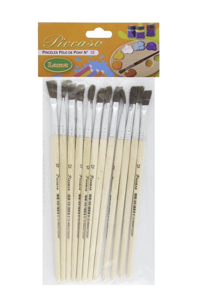 PINCEL LAMA PELO PONY N°11 X12