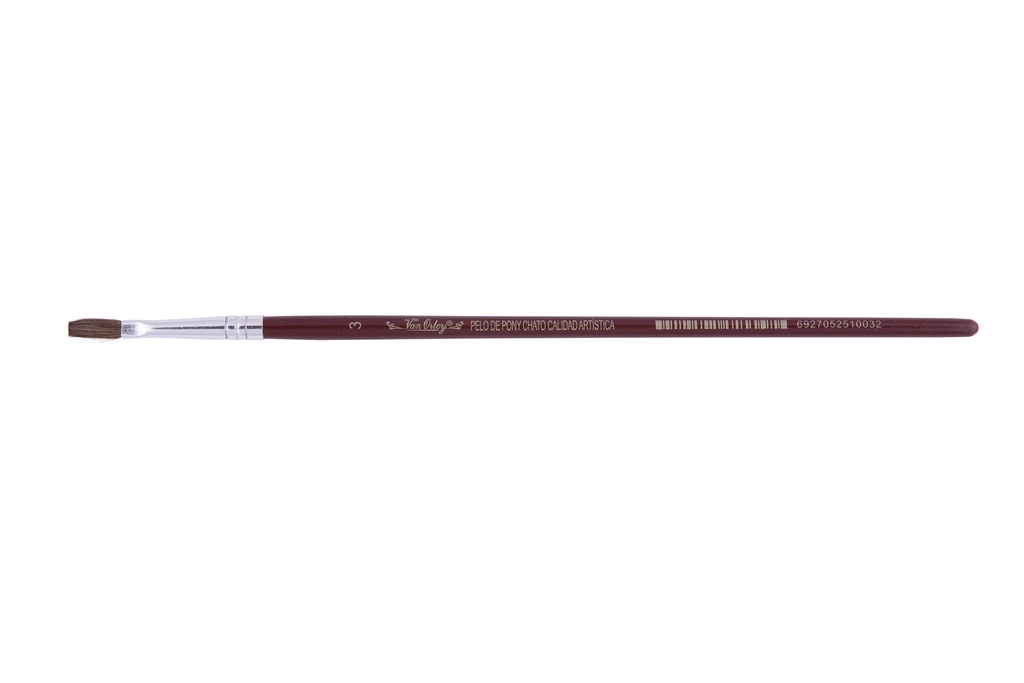 PINCEL LAMA PELO PONY CHATO Nº1 X12