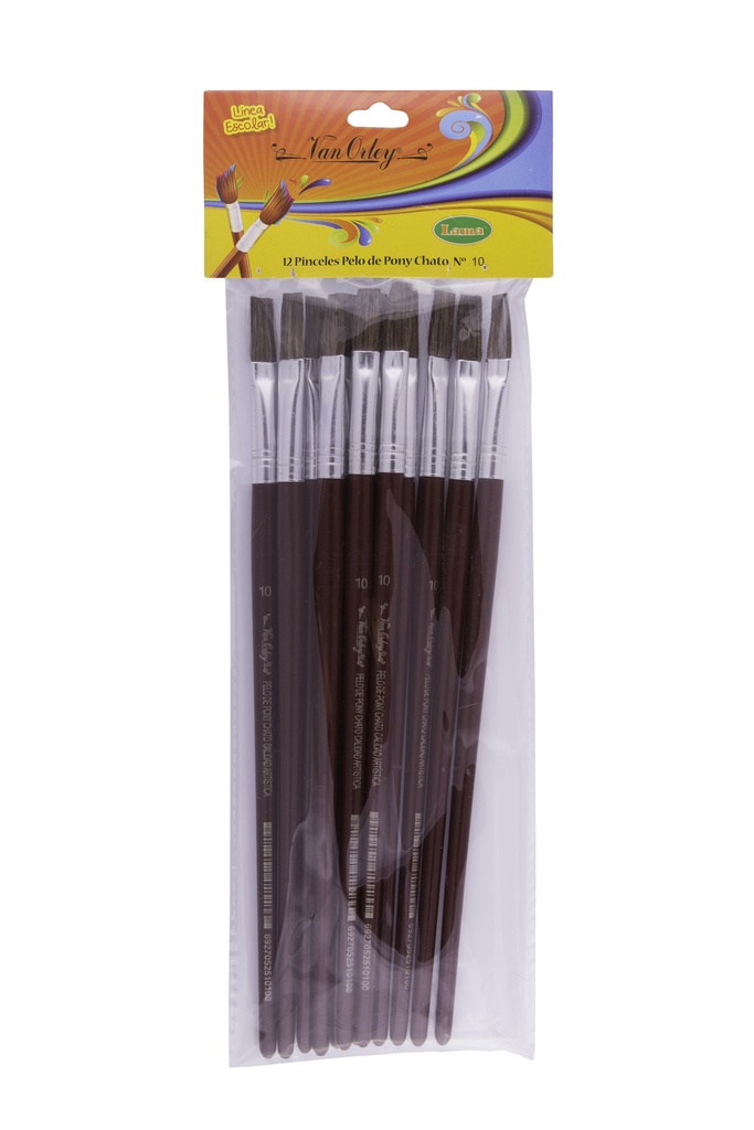 PINCEL LAMA PELO PONY CHATO Nº11 X12