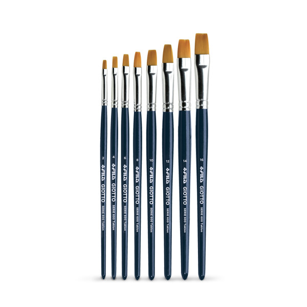 PINCEL GIOTTO TAKLON SERIE 600/6 X 12